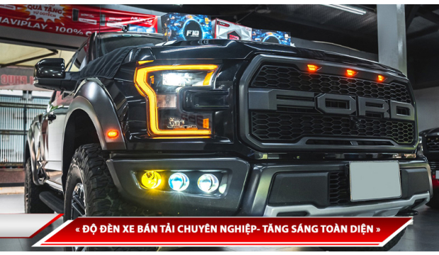 ĐỘ ĐÈN XE BÁN TẢI CHUYÊN NGHIỆP- TĂNG SÁNG TOÀN DIỆN